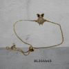 Bracelet Owl Charm Pull cord Charm Gold