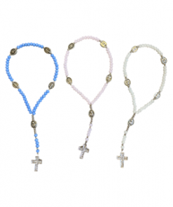 rosary decoration color option crystals