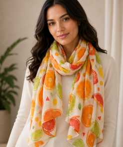 Citrus Splash Scarf