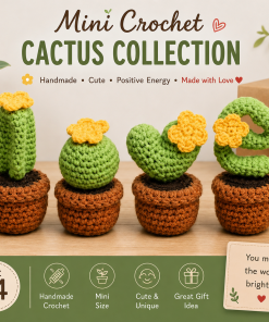 Mini Crochet Cactus Collection