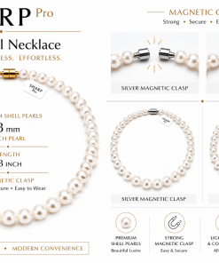 Alternative view of SHARP Pro™ Shell Pearl Necklace
