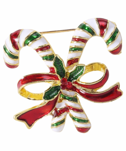 Alternative view of Brooch-Christmas-Candy
