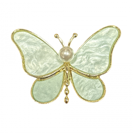Brooch - Butterfly, Classical Shell Pearl