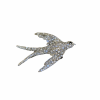 Pigeon Brooch