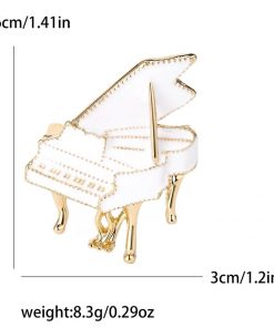 Brooch Grand Piano