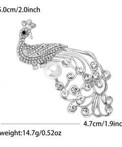 Brooch Peacock