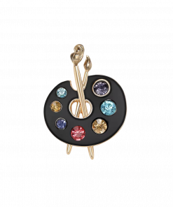 Brooch Artist Palette