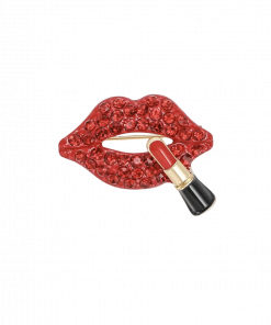 Brooch Red Lip