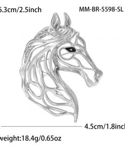 Brooch Horse Head