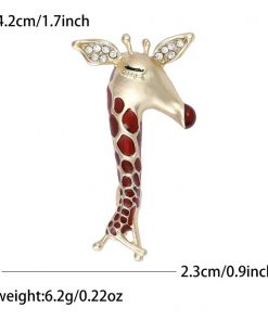 Giraffe Brooch