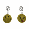 Key Chain Rhinestone Happy Face