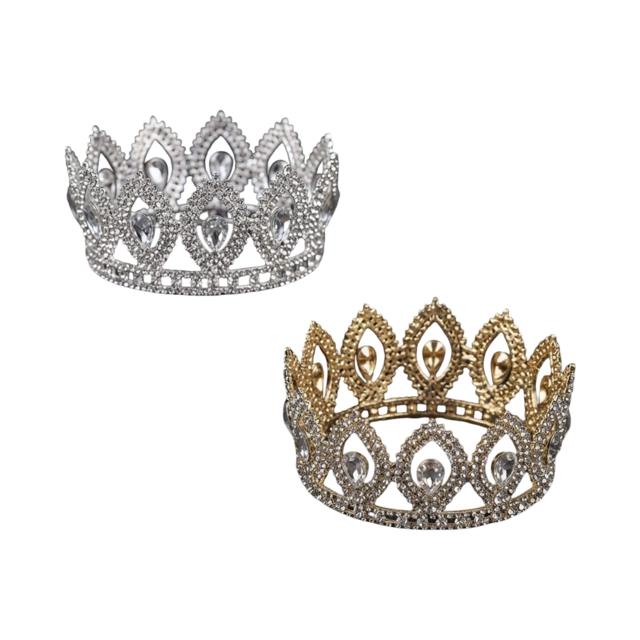 Imperial Crystal Peacock Crown