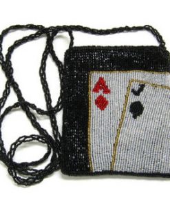 Beaded Purse - BlackJack