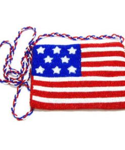Beaded Purse - US Flag