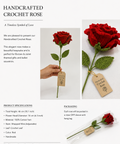 Crochet Forever Rose