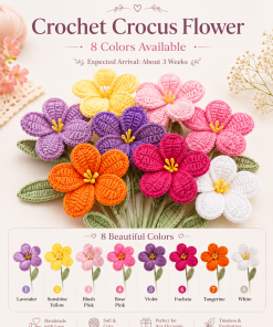 Crochet Crocus Flower