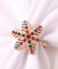 Sparking Christmas Napkin Ring Collection