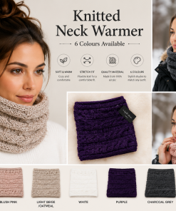 Knitted Messy Bun Beanie - Image 3