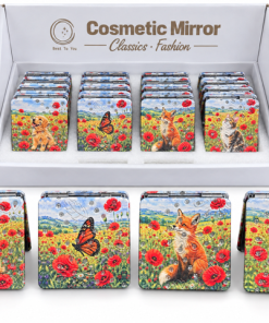 Poppy Meadow compact Mirror 12 pc  display