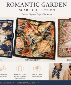 Romantic Garden Scarf Collection