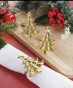 Festive Christmas Tree Napkin Ring