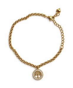 Bracelet Crystal Tree Circle