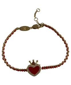 Crowned Heart Braelet