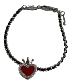Alternative view of Crowned Heart Braelet
