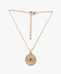 Evil eye around  Style Necklace
