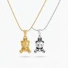 Teddy Bear Necklace with Heart