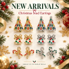 Multicolour CZ Christmas Stud Earring