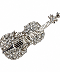 Brooch Violin